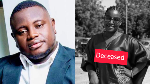 Julius Akonga and the late Esther